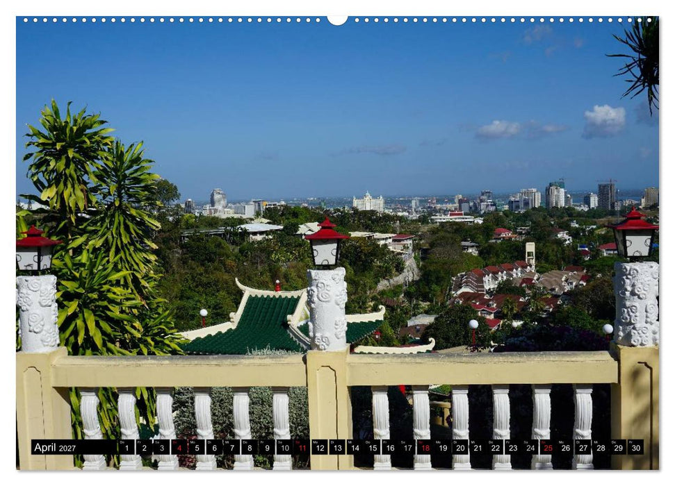 Kontrastreiche Philippinen (CALVENDO Premium Wandkalender 2027)
