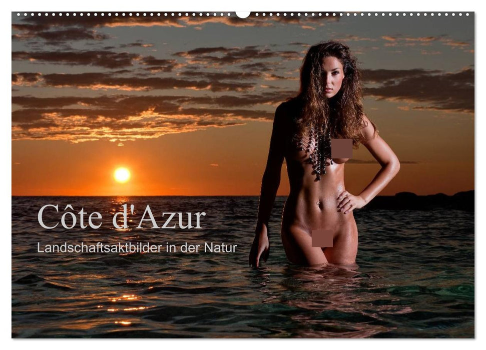 Côte d'Azur - Landschaftsaktbilder in der Natur (CALVENDO Wandkalender 2027)