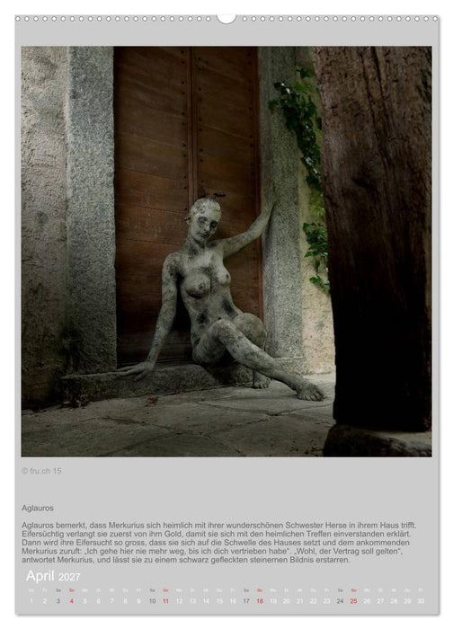 Verwandelte Frauen - Bodypainting-Metamorphosen nach Ovid (CALVENDO Wandkalender 2027)