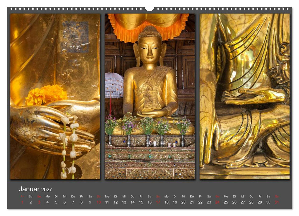 MEDITATION Zeit für mich (CALVENDO Wandkalender 2027)