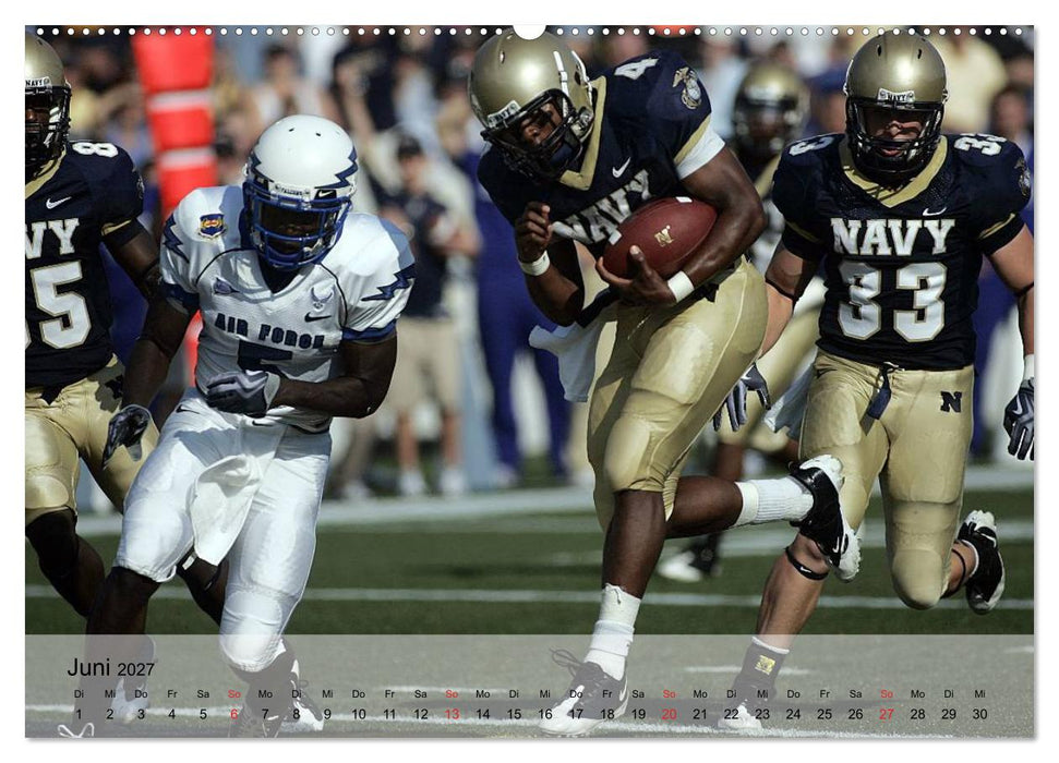 Sport. American Football (CALVENDO Premium Wandkalender 2027)