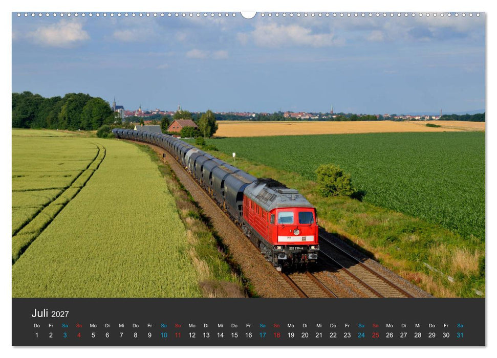 Oberlausitzer Eisenbahnen 2027 (CALVENDO Premium Wandkalender 2027)
