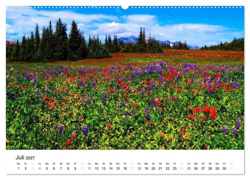 Kanadische Landschaften 2027 (CALVENDO Premium Wandkalender 2027)