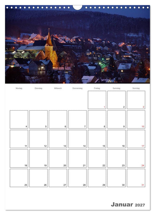 Das Siegerland (CALVENDO Wandkalender 2027)