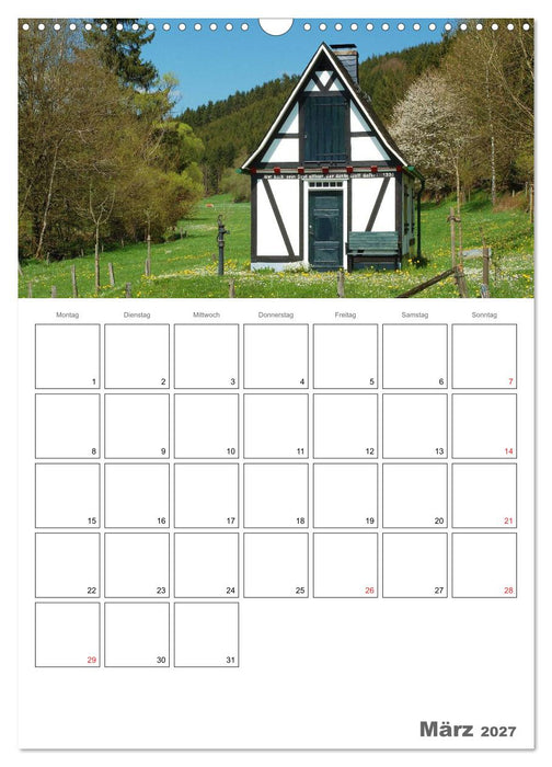 Das Siegerland (CALVENDO Wandkalender 2027)