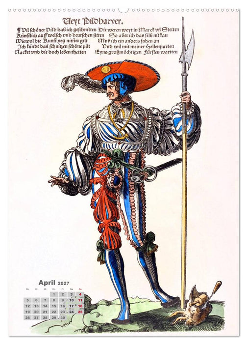 Landsknechte und Soldaten: Historische Uniformen (CALVENDO Wandkalender 2027)