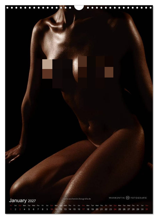 bodyparts (CALVENDO Monthly Calendar 2027)