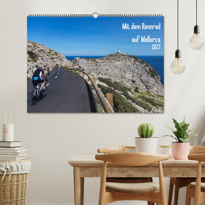 Mit dem Rennrad auf Mallorca (CALVENDO Wandkalender 2027)