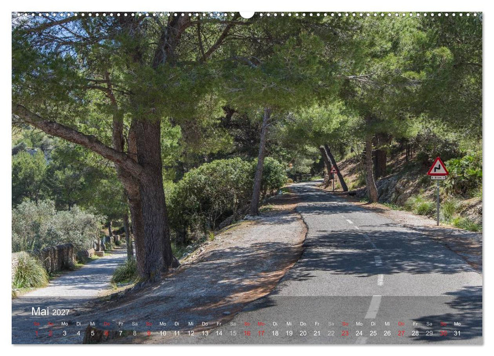 Mit dem Rennrad auf Mallorca (CALVENDO Wandkalender 2027)