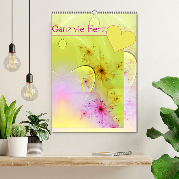 Ganz viel Herz (CALVENDO Wandkalender 2027)