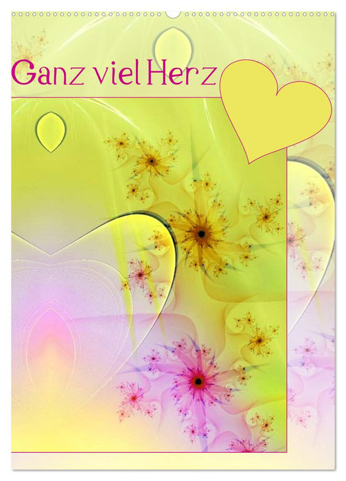 Ganz viel Herz (CALVENDO Wandkalender 2027)