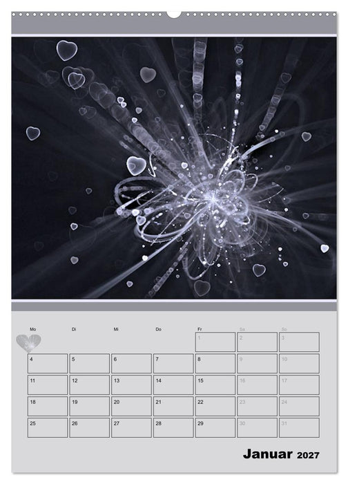 Ganz viel Herz (CALVENDO Wandkalender 2027)