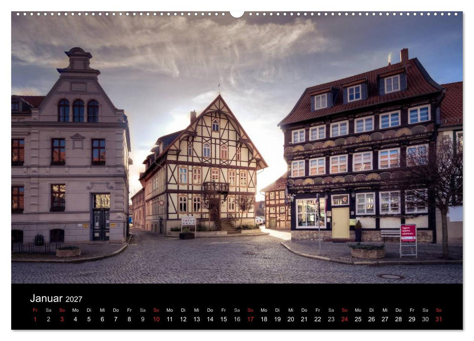 Fachwerk - wie aus einer anderen Zeit (CALVENDO Premium Wandkalender 2027)