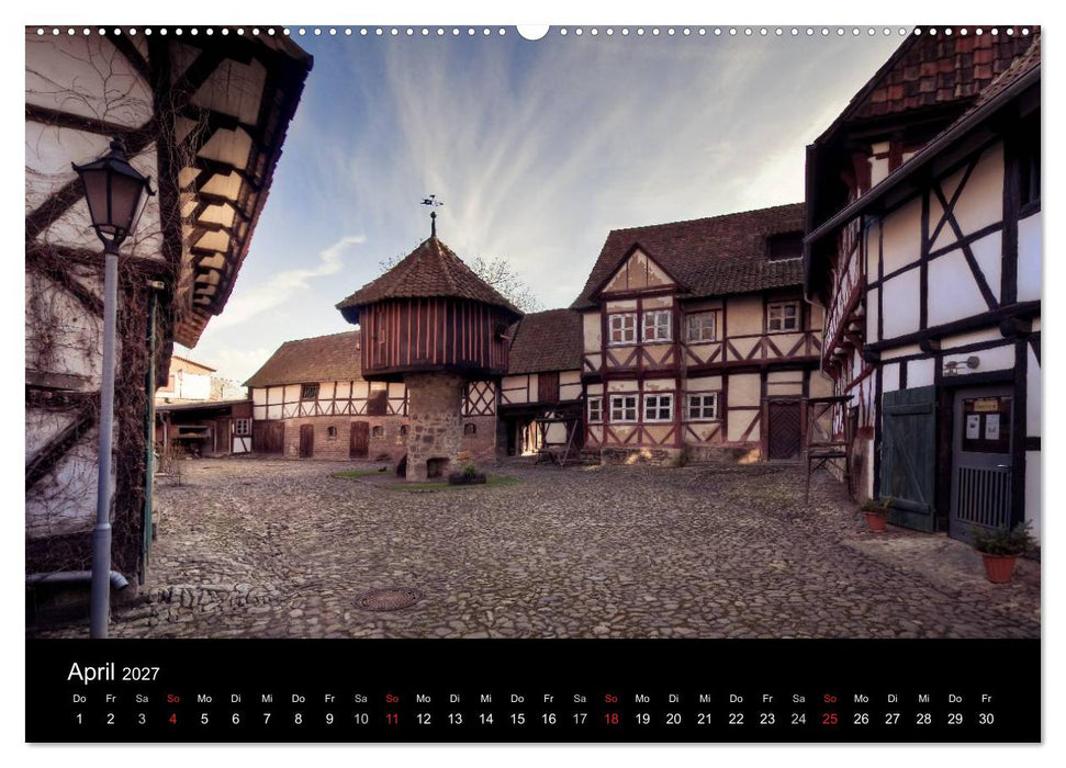 Fachwerk - wie aus einer anderen Zeit (CALVENDO Premium Wandkalender 2027)