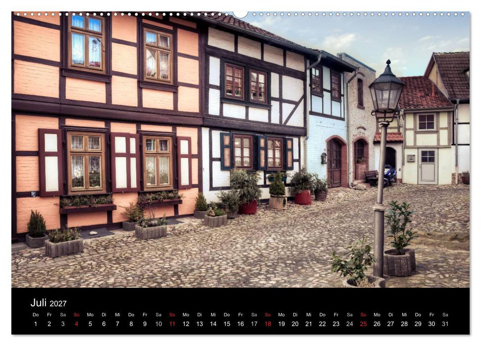 Fachwerk - wie aus einer anderen Zeit (CALVENDO Premium Wandkalender 2027)