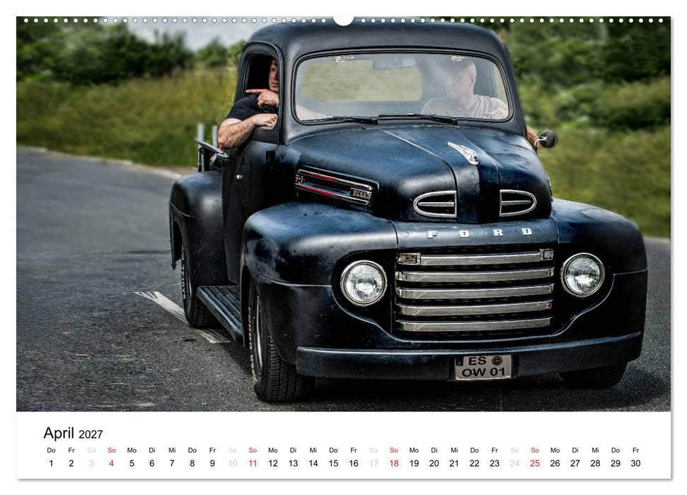 Custom Cars - Männerträume werden wahr (CALVENDO Premium Wandkalender 2027)