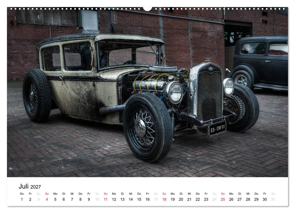Custom Cars - Männerträume werden wahr (CALVENDO Premium Wandkalender 2027)