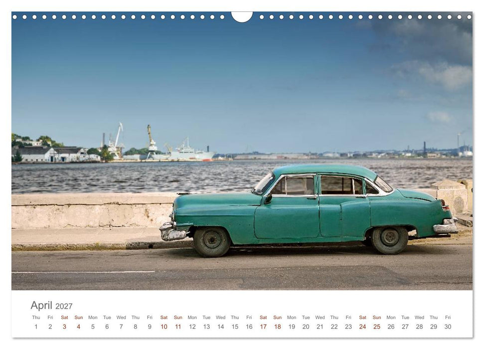 Cuban Cars (CALVENDO Monthly Calendar 2027)