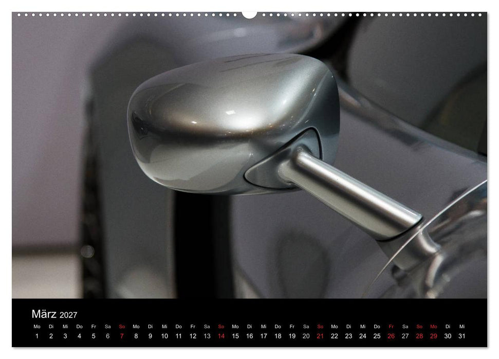 Heiligs Blechle - Porsche-Ikonen im Detail (CALVENDO Wandkalender 2027)