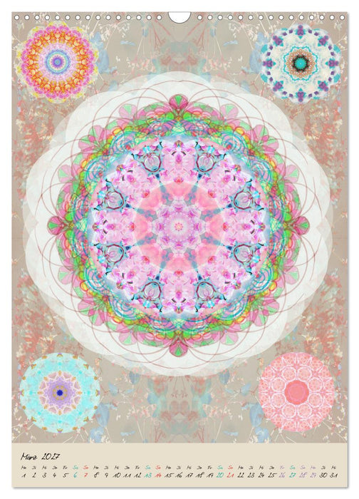 MANDALAS DES LICHTS (CALVENDO Wandkalender 2027)