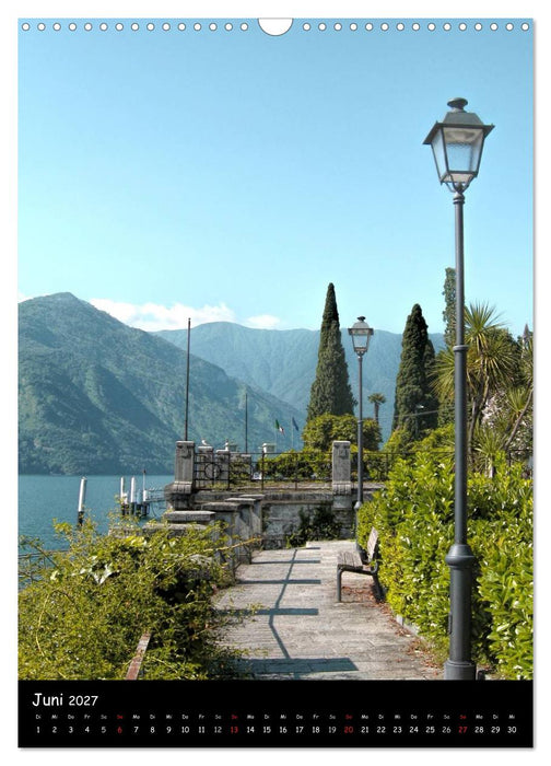 Lago di Como Ansichten 2027 (CALVENDO Wandkalender 2027)