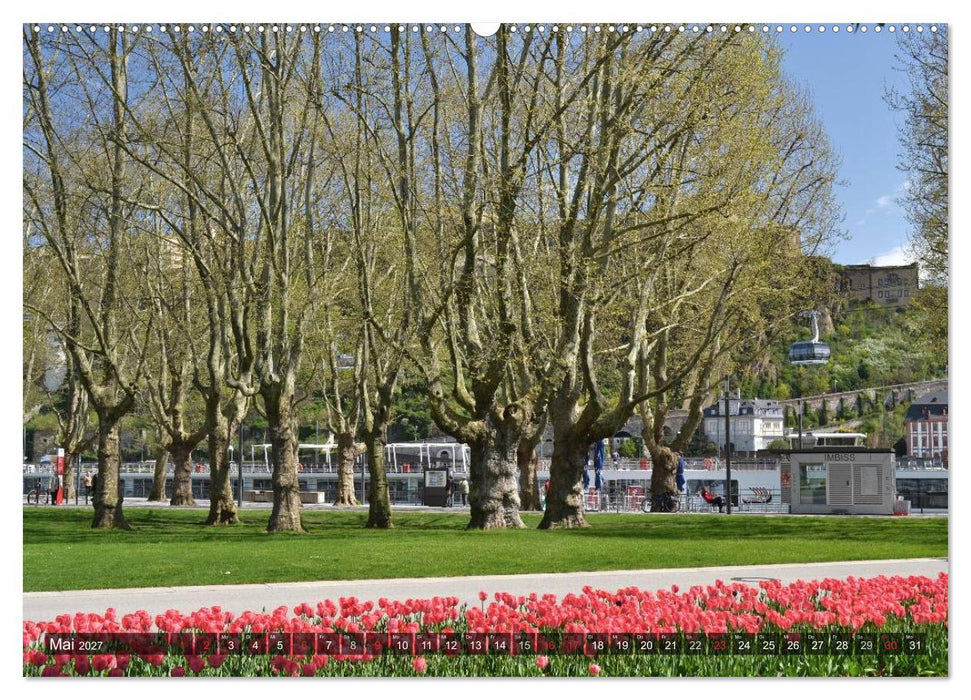 Koblenz Die Stadt am Deutschen Eck (CALVENDO Wandkalender 2027)
