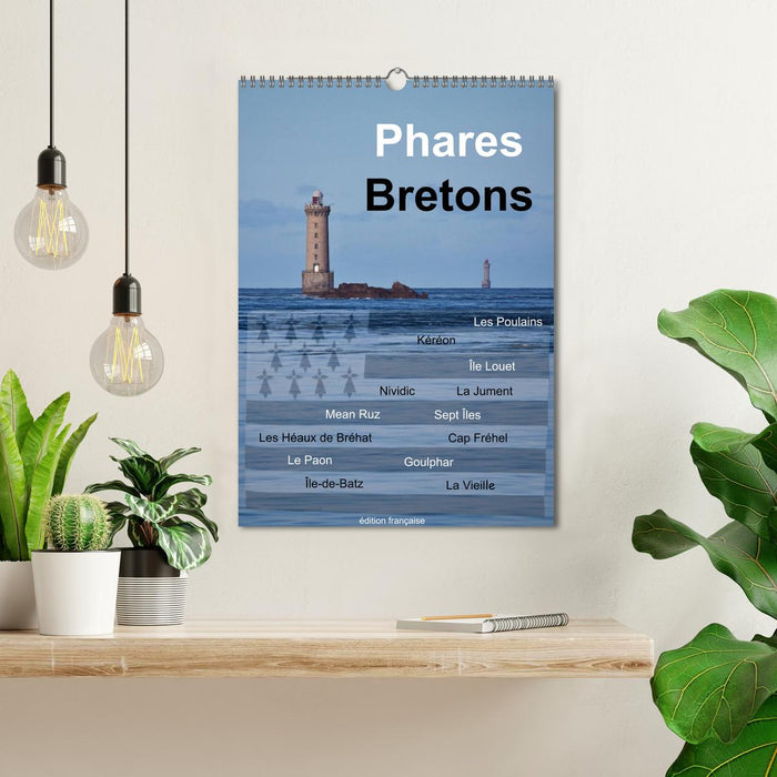 Phares Bretons (CALVENDO Calendrier mensuel 2027)