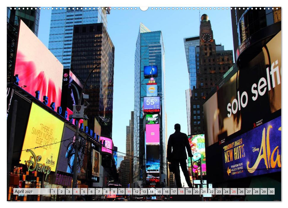 New York - Stadt deiner Träume (CALVENDO Premium Wandkalender 2027)