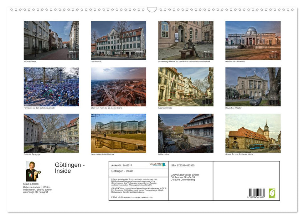Göttingen - Inside (CALVENDO Wandkalender 2027)