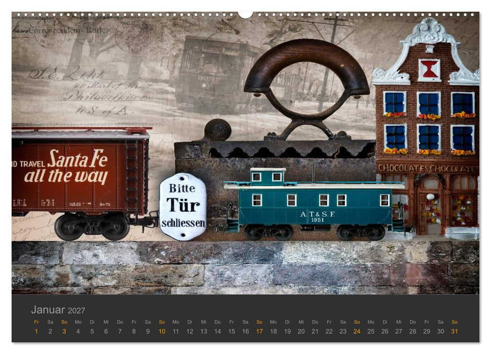 Patchwork - Vintage Impressionen (CALVENDO Wandkalender 2027)