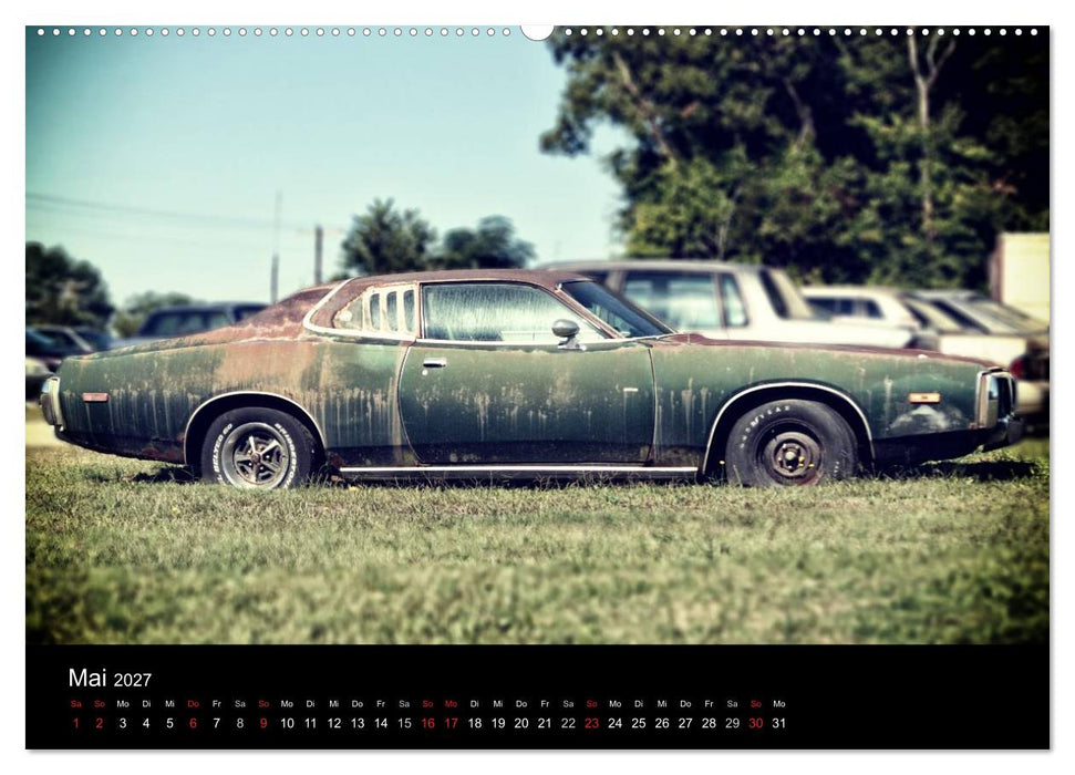 Roadside USA - Die guten Jahre sind vorbei (CALVENDO Premium Wandkalender 2027)