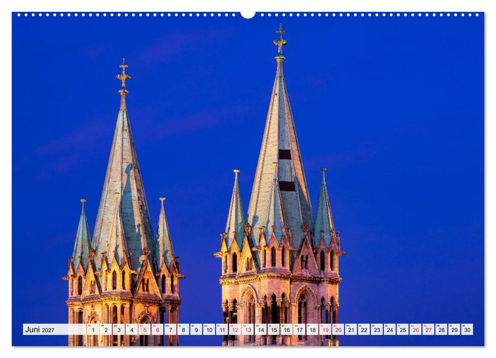 Willkommen im Burgenlandkreis (CALVENDO Premium Wandkalender 2027)