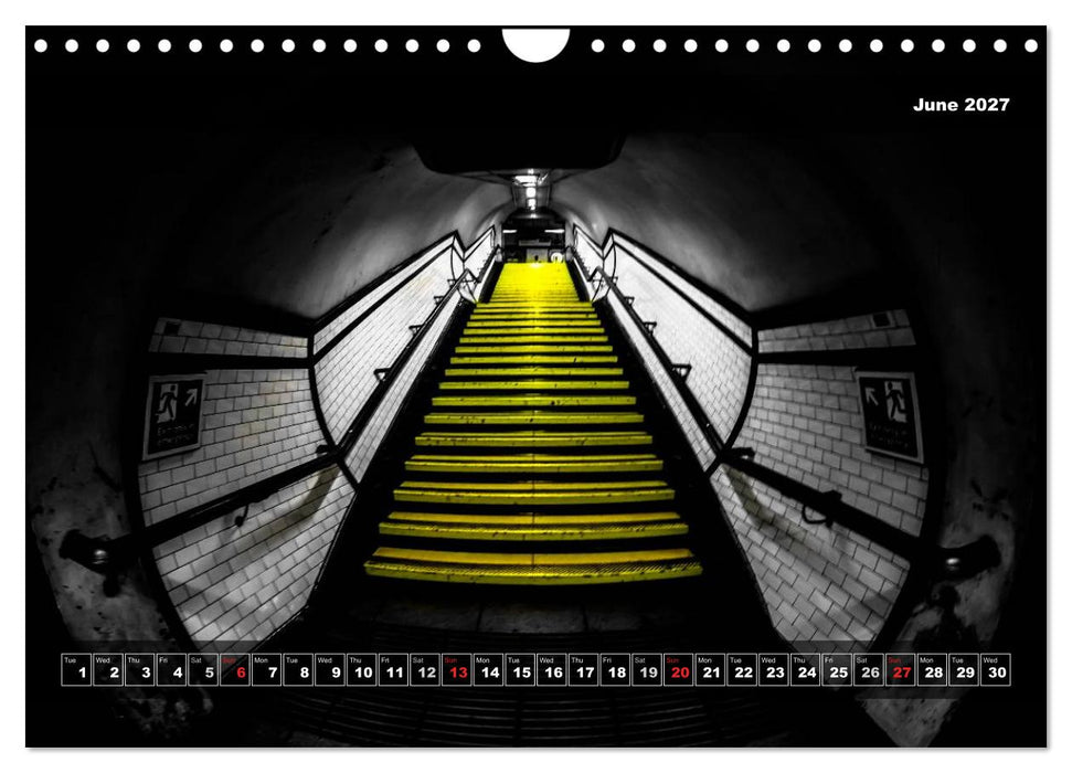 London Underground 2027 (CALVENDO Monthly Calendar 2027)