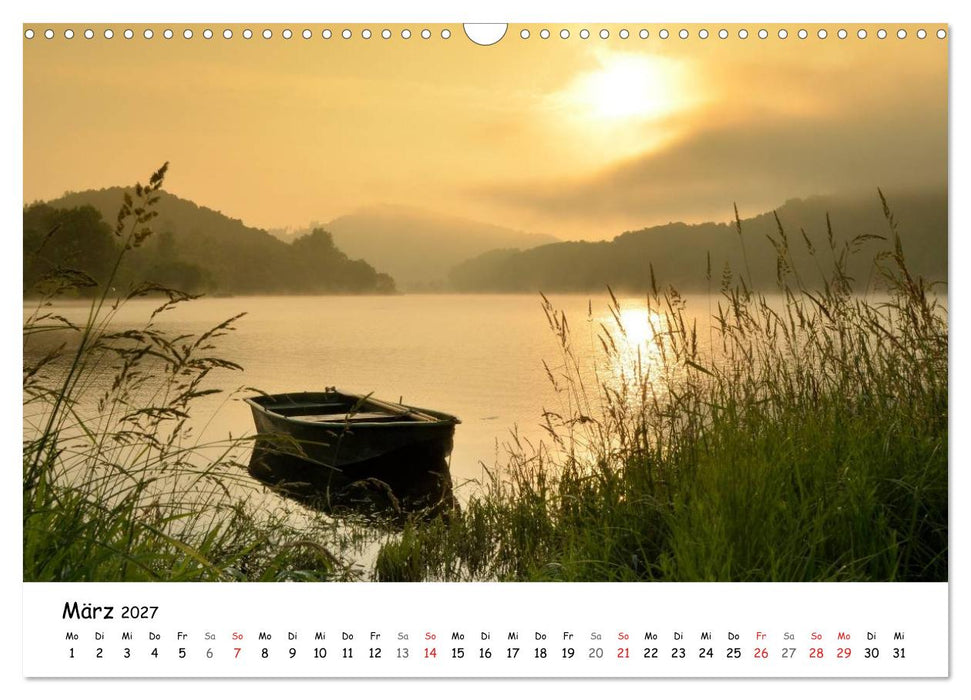 Morgendliche Stimmungen in Nordhessen (CALVENDO Wandkalender 2027)