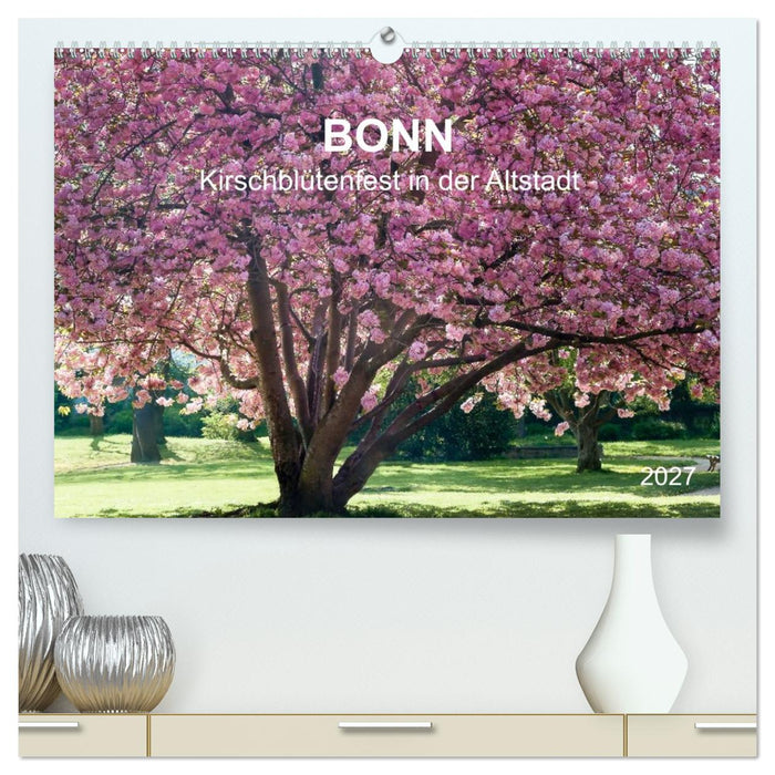 Bonn - Kirschblütenfest in der Altstadt (CALVENDO Premium Wandkalender 2027)