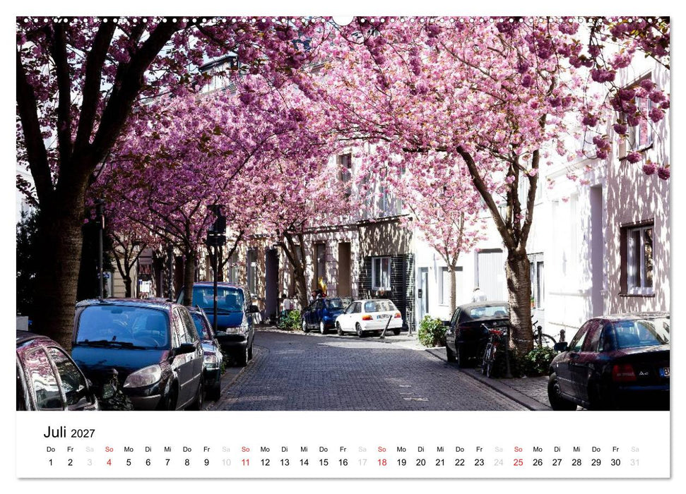 Bonn - Kirschblütenfest in der Altstadt (CALVENDO Premium Wandkalender 2027)