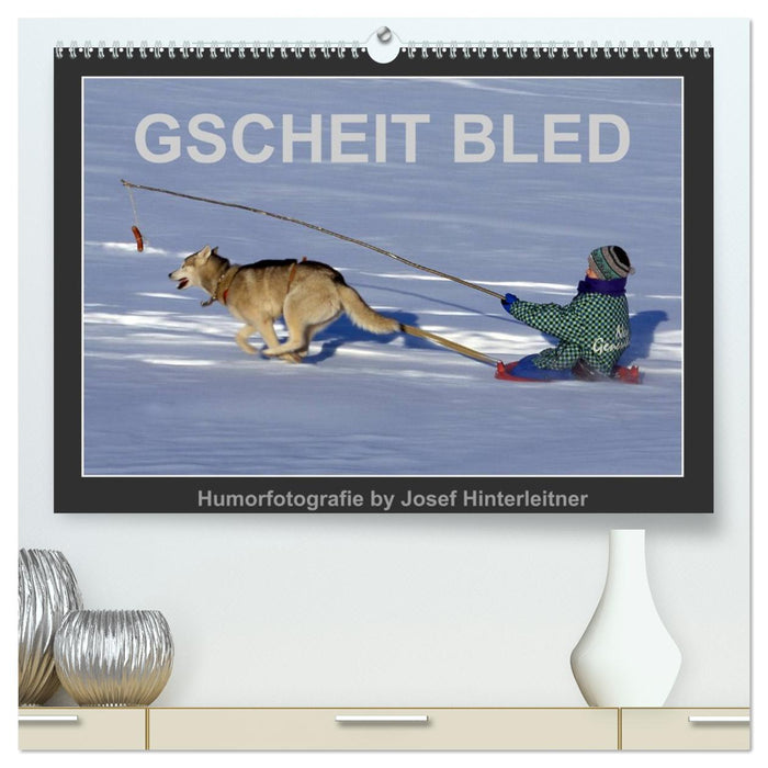 GSCHEIT BLED - Humorfotografie (CALVENDO Premium Wandkalender 2027)