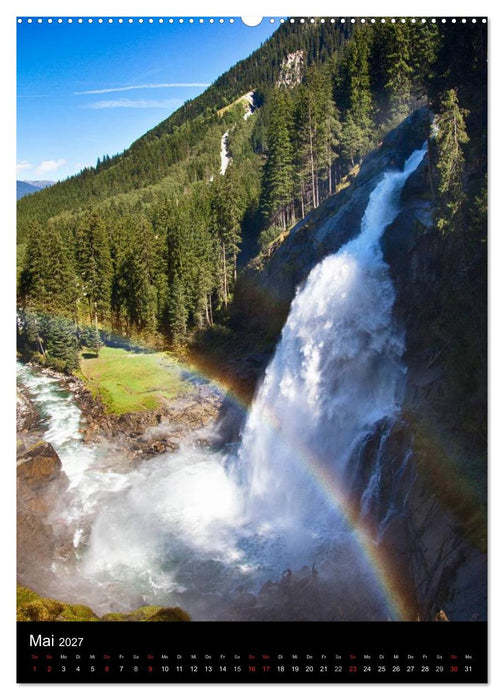 Naturblicke - Wasserfälle der Welt (CALVENDO Premium Wandkalender 2027)