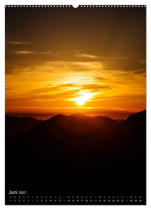 Bergblicke - Mittenwald (CALVENDO Premium Wandkalender 2027)
