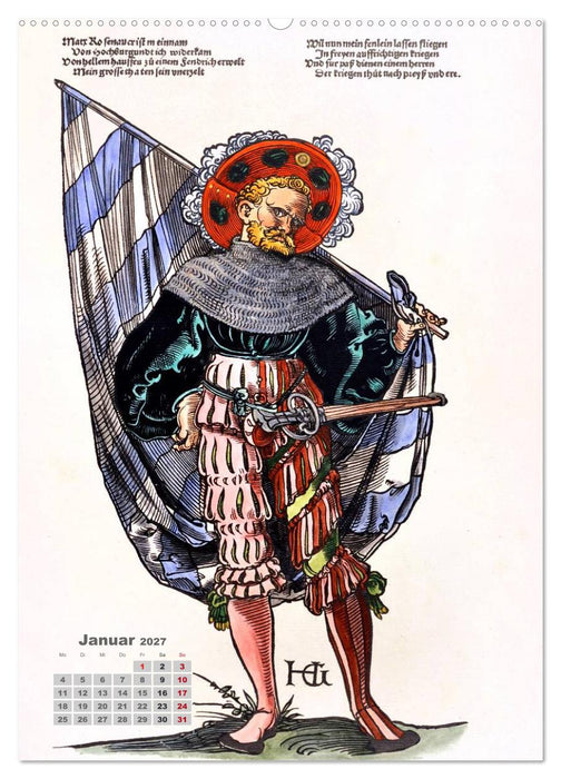 Landsknechte und Soldaten: Historische Uniformen (CALVENDO Premium Wandkalender 2027)