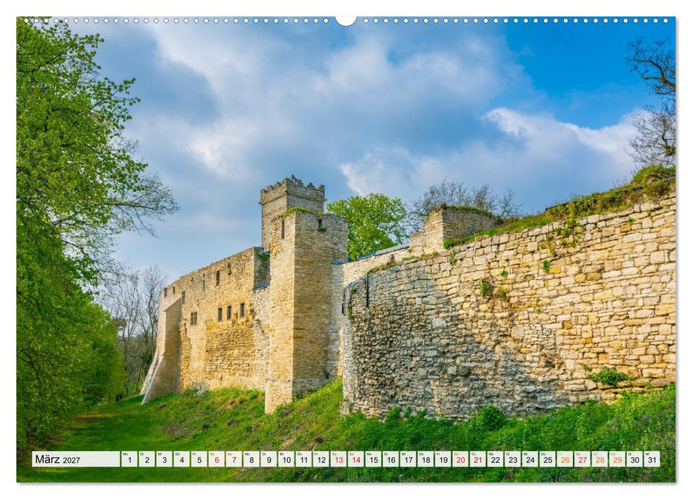 Willkommen im Burgenlandkreis (CALVENDO Wandkalender 2027)