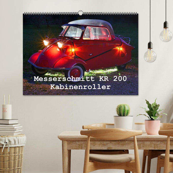 Messerschmitt KR 200 Kabinenroller (CALVENDO Wandkalender 2027)