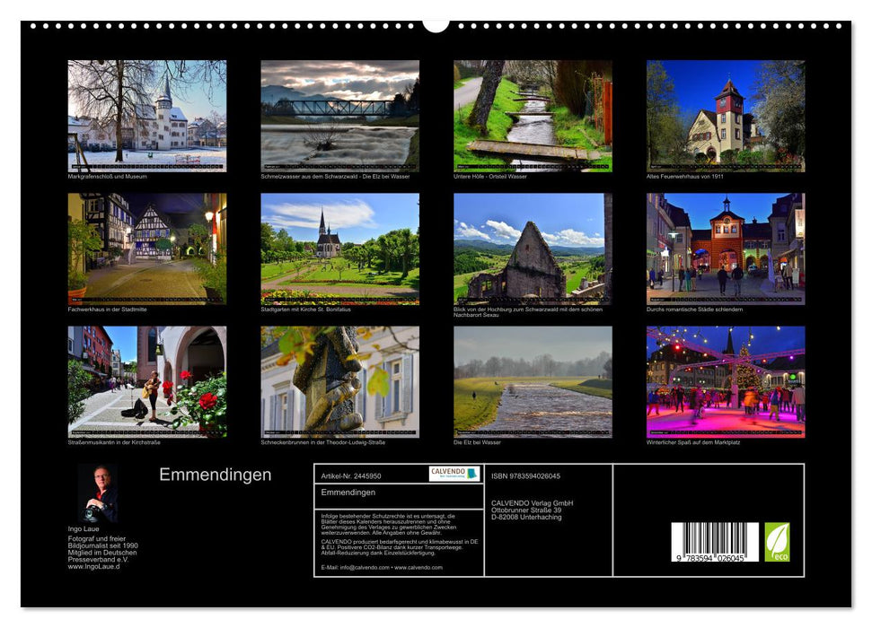 Emmendingen (CALVENDO Premium Wandkalender 2027)