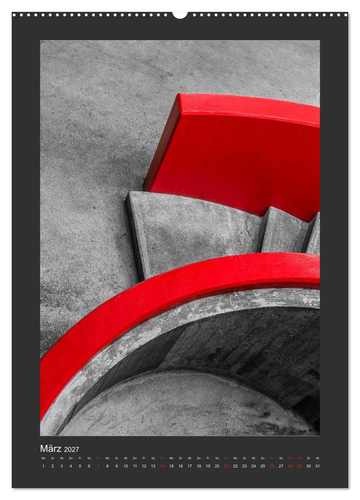 Plakative Architektur (CALVENDO Premium Wandkalender 2027)