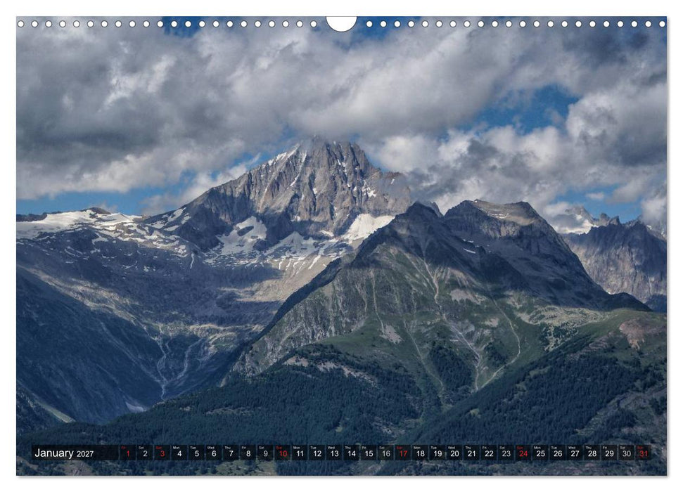 Valais Swiss Beauty (CALVENDO Monthly Calendar 2027)