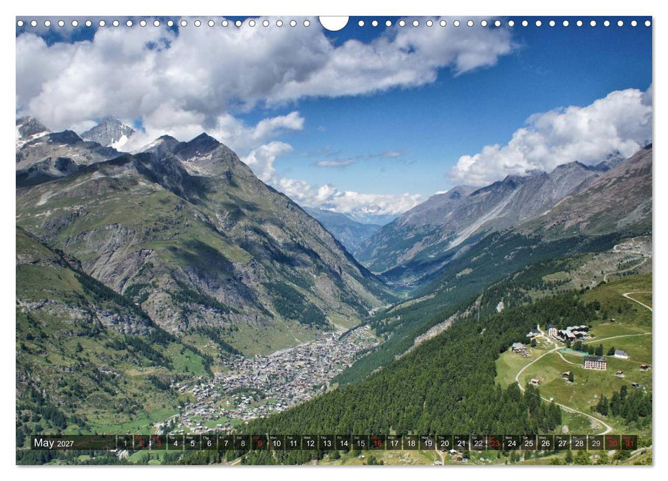 Valais Swiss Beauty (CALVENDO Monthly Calendar 2027)