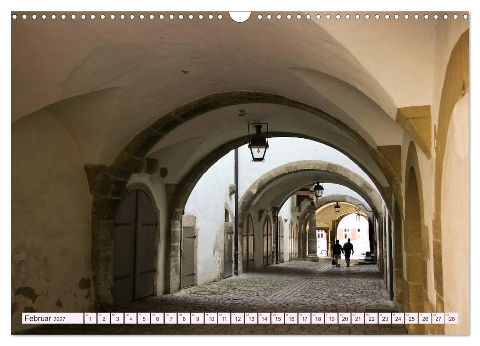 Romantisches Rothenburg ob der Tauber (CALVENDO Wandkalender 2027)