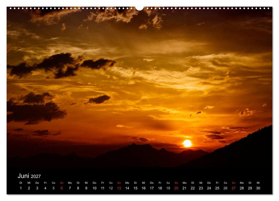 Bergblicke - Elmau (CALVENDO Wandkalender 2027)