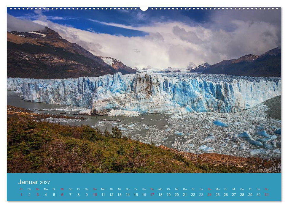 Farbenfrohes Patagonien (CALVENDO Wandkalender 2027)