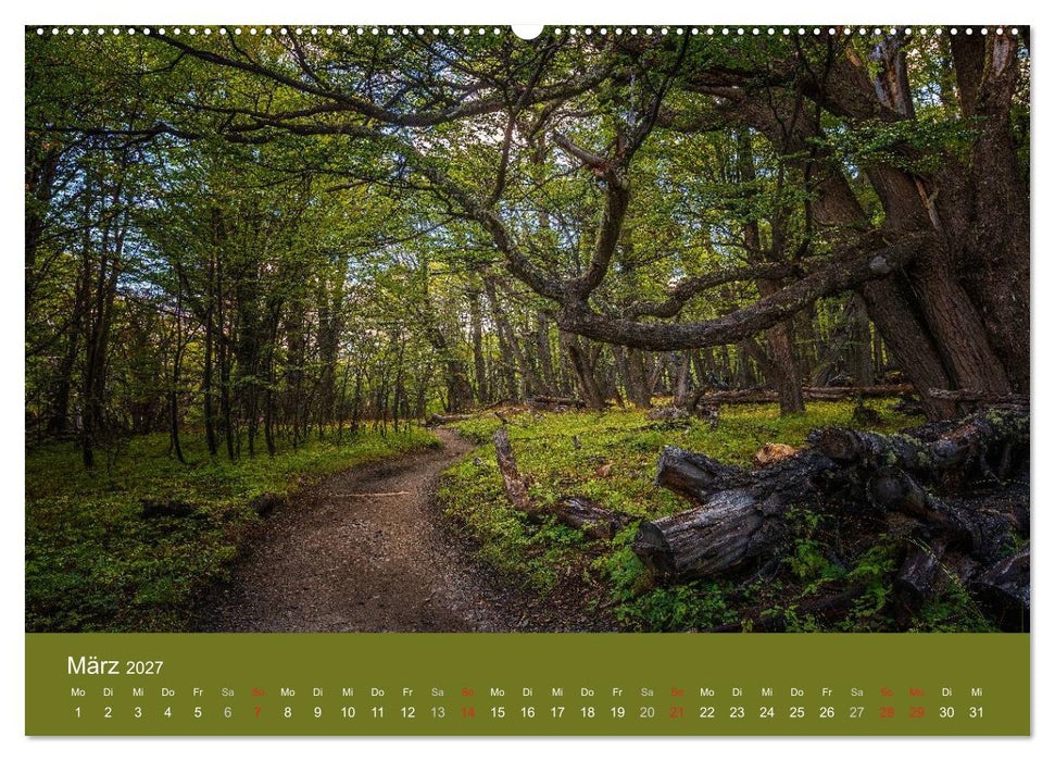 Farbenfrohes Patagonien (CALVENDO Wandkalender 2027)